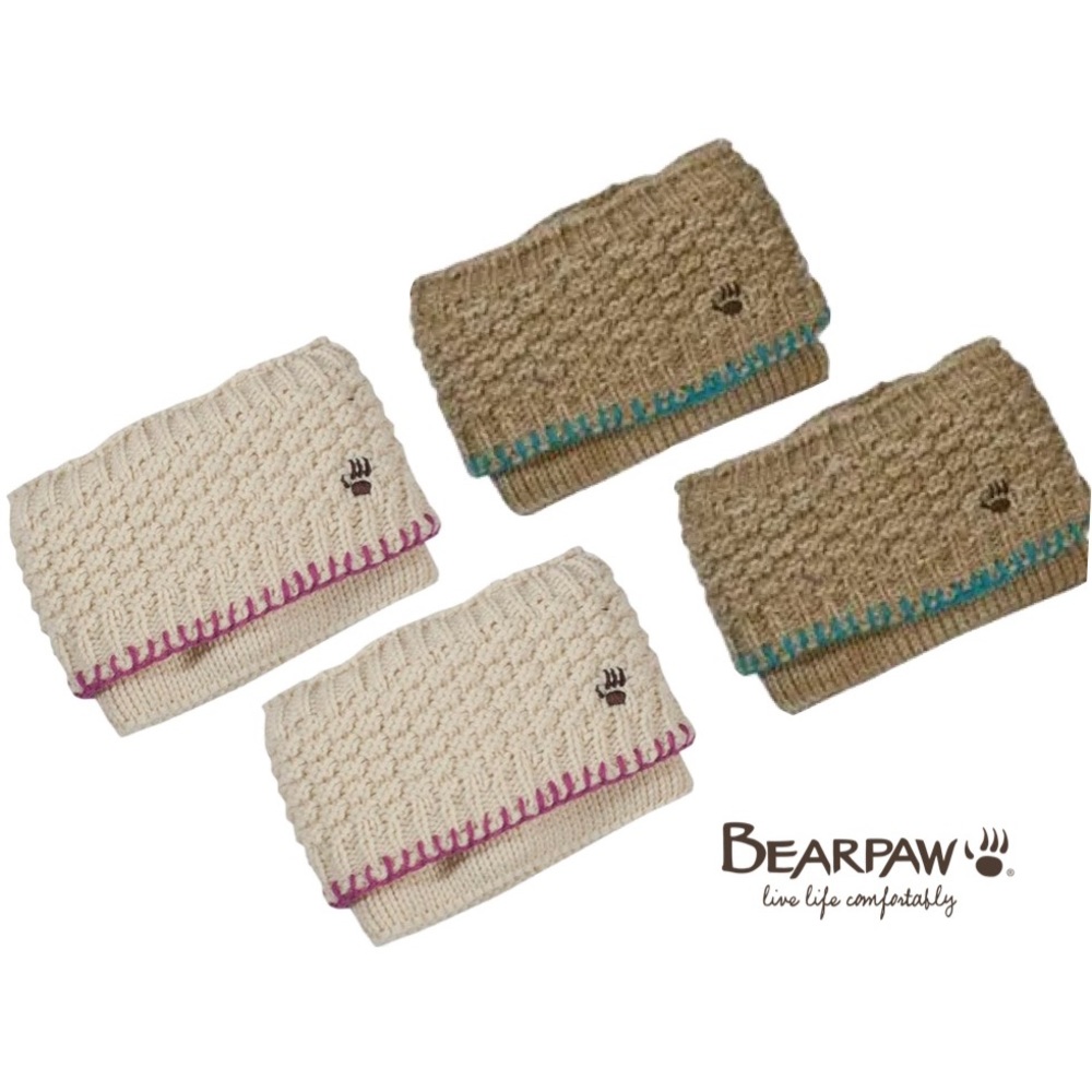 NWT 2 pairs Bearpaw knit boot cuffs
